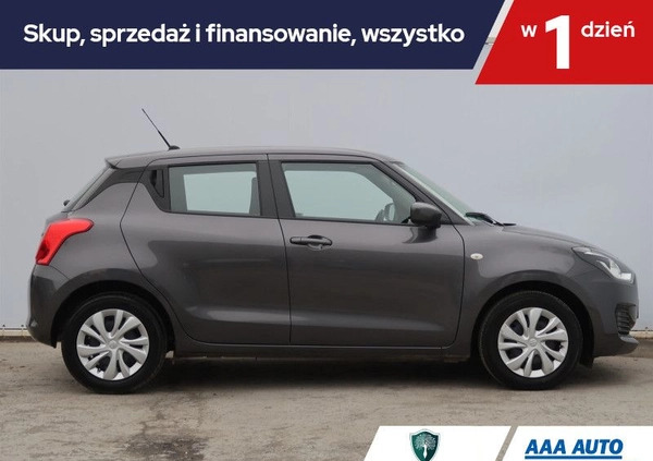 Suzuki Swift cena 61000 przebieg: 40159, rok produkcji 2021 z Grodków małe 232